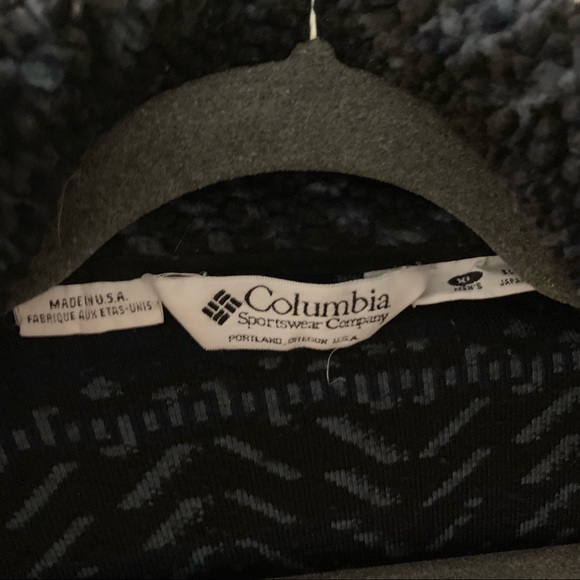 Columbia Fleece Jacket Made in USA - Picture 5 of 7